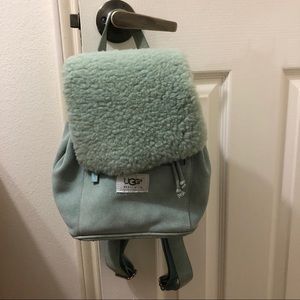 Ugg mini backpack sherpa bag